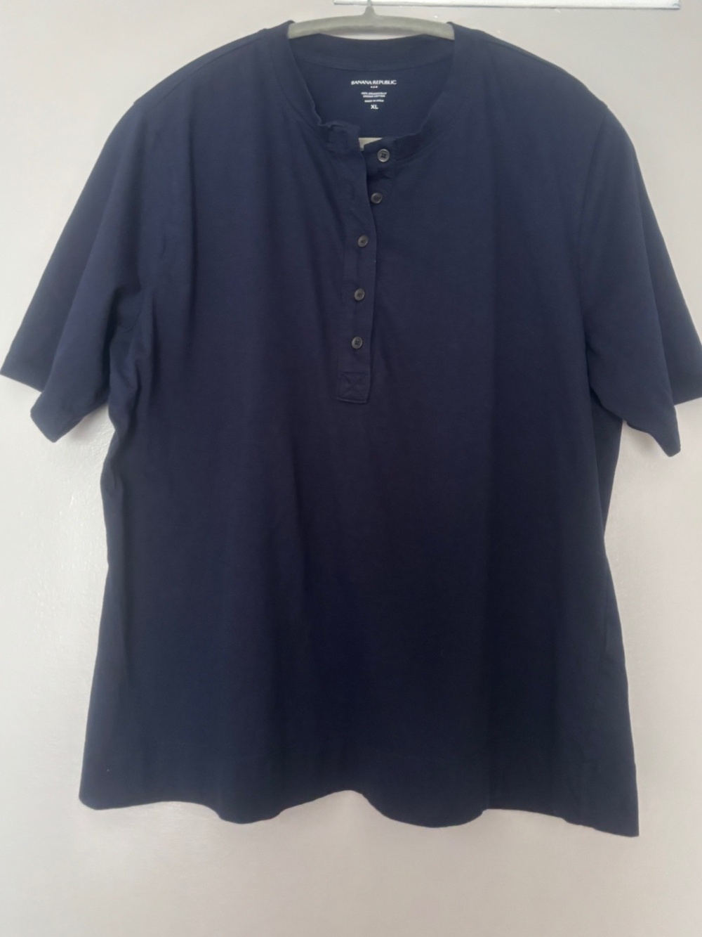Banana Republic Henley Navy XL